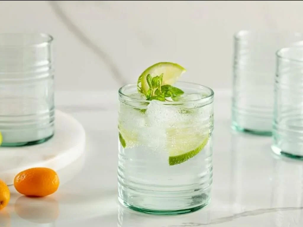 Pasabahce Tin Can Stackable Tumbler 400cc - Styled