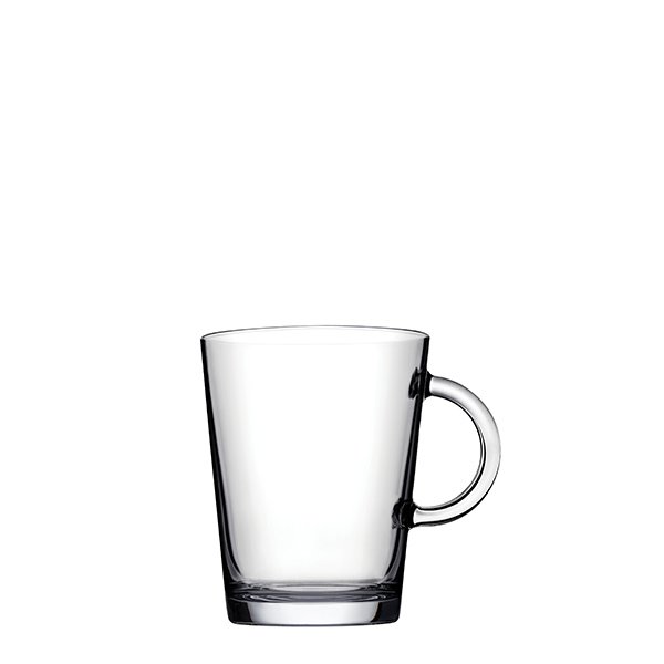 Pasabahce Tribeca Handled Glass Mug 400cc tempered glass