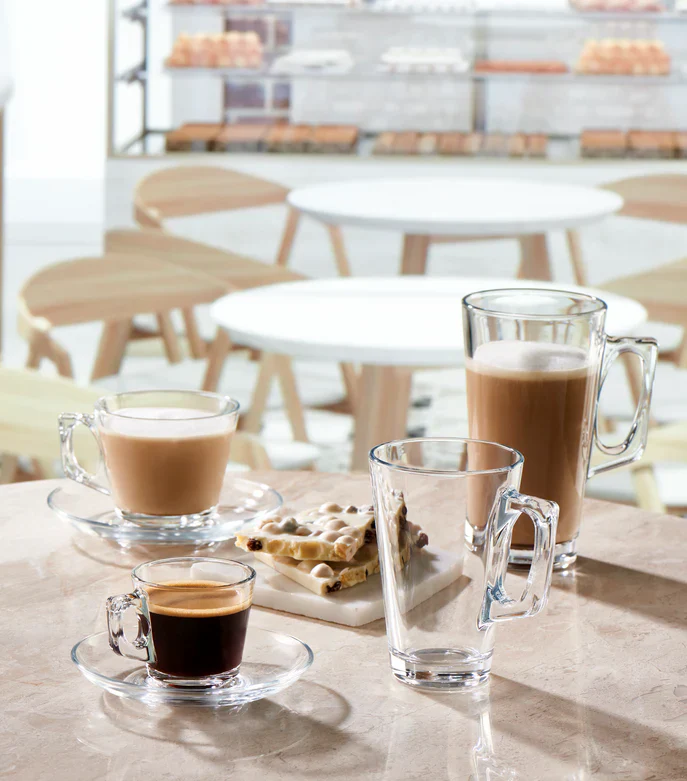 Pasabahce Vela Tea Cup Set 80cc - Styled