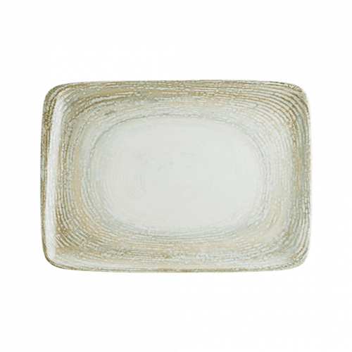 Bonna Patera Moove Rectangular Plate 34 cm 34 cm porcelain tableware