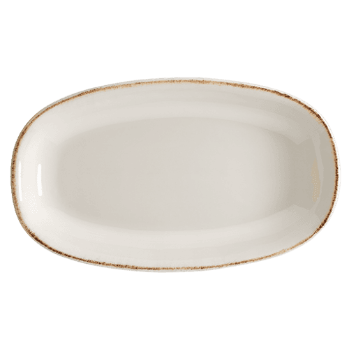 Bonna Retro Gourmet Oval Plate 24*14 cm  430 cc 24 cm porcelain tableware