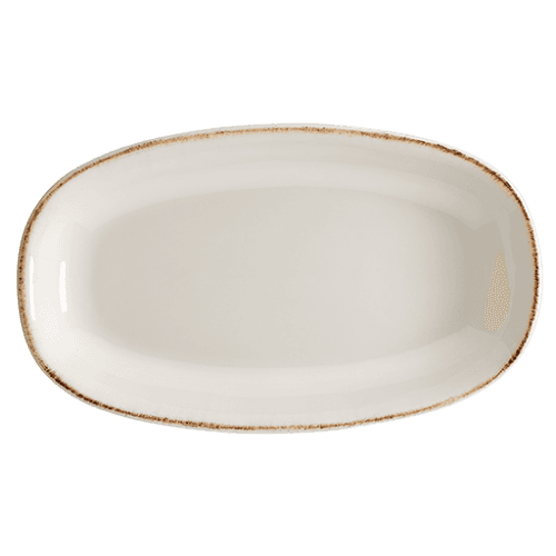 Bonna Retro Gourmet Oval Plate 34*19 cm  1050 cc 34 cm porcelain tableware