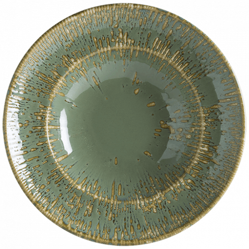 Bonna Sage Snell Gourmet Deep Plate 27 cm 450 cc 27 cm porcelain tableware