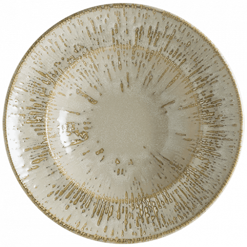 Bonna Sand Snell Gourmet Deep Plate 24 cm 400 cc 24 cm porcelain tableware