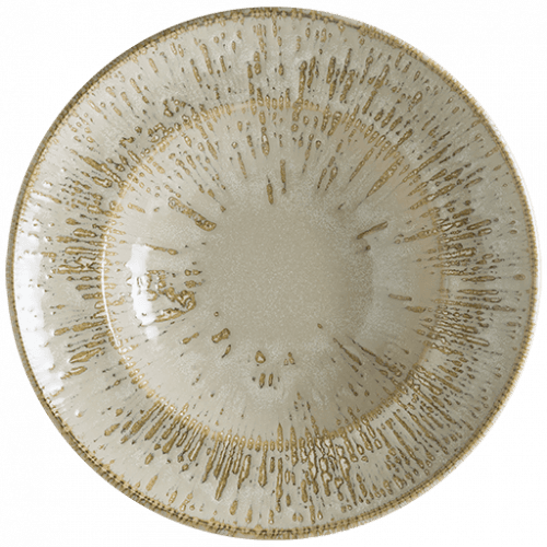 Bonna Sand Snell Gourmet Deep Plate 27 cm 450 cc 27 cm porcelain tableware