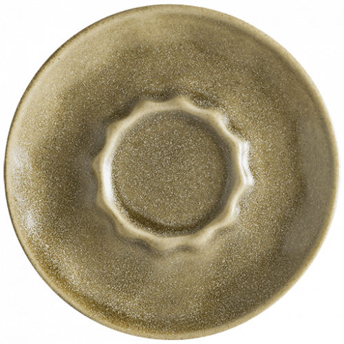 Bonna Terra Raw Espresso Saucer 12 cm 12 cm porcelain tableware