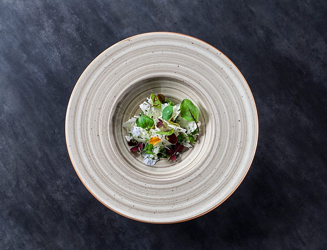 Bonna Terrain Bloom Deep Plate 25 cm 1300 cc 25 cm porcelain tableware