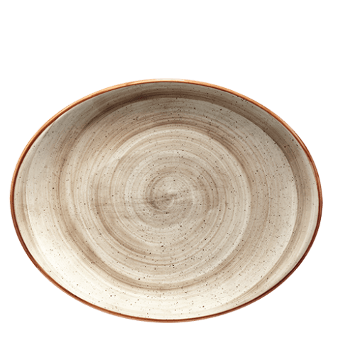 Bonna Terrain Moove Oval Plate 31*24 cm 31 cm porcelain tableware