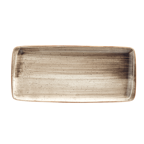 Bonna Terrain Moove Rectangular Plate 34*16 cm 34 cm porcelain tableware
