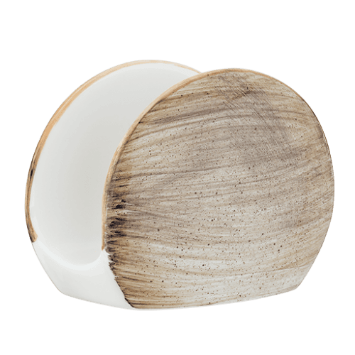 Bonna Terrain Vanta Napkin Holder 10 cm 10 cm porcelain tableware
