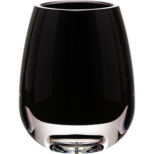 Bonna Vision 10 cm Vase Black 10 cm porcelain tableware