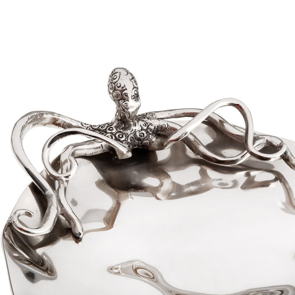 Jumbo Deep Sea Octopus Decorative Plate - Styled