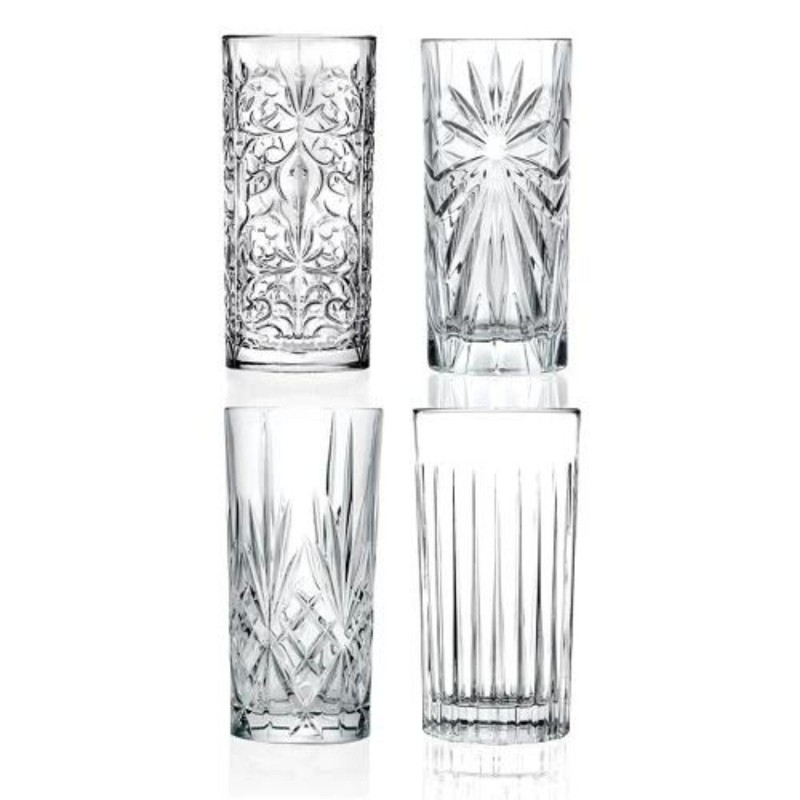 Rcr Mixology 4-Pack Soft Drink Glass 350 ml - Styled