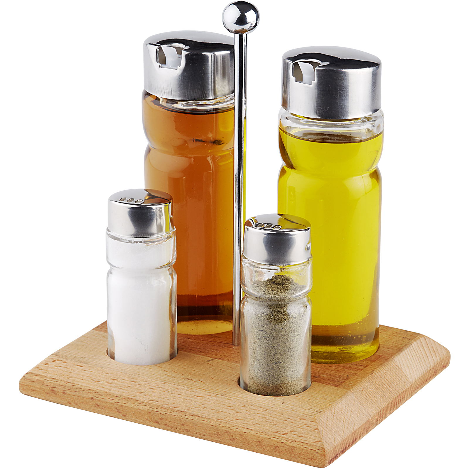Groovy Quadruple Oil Bottle Set