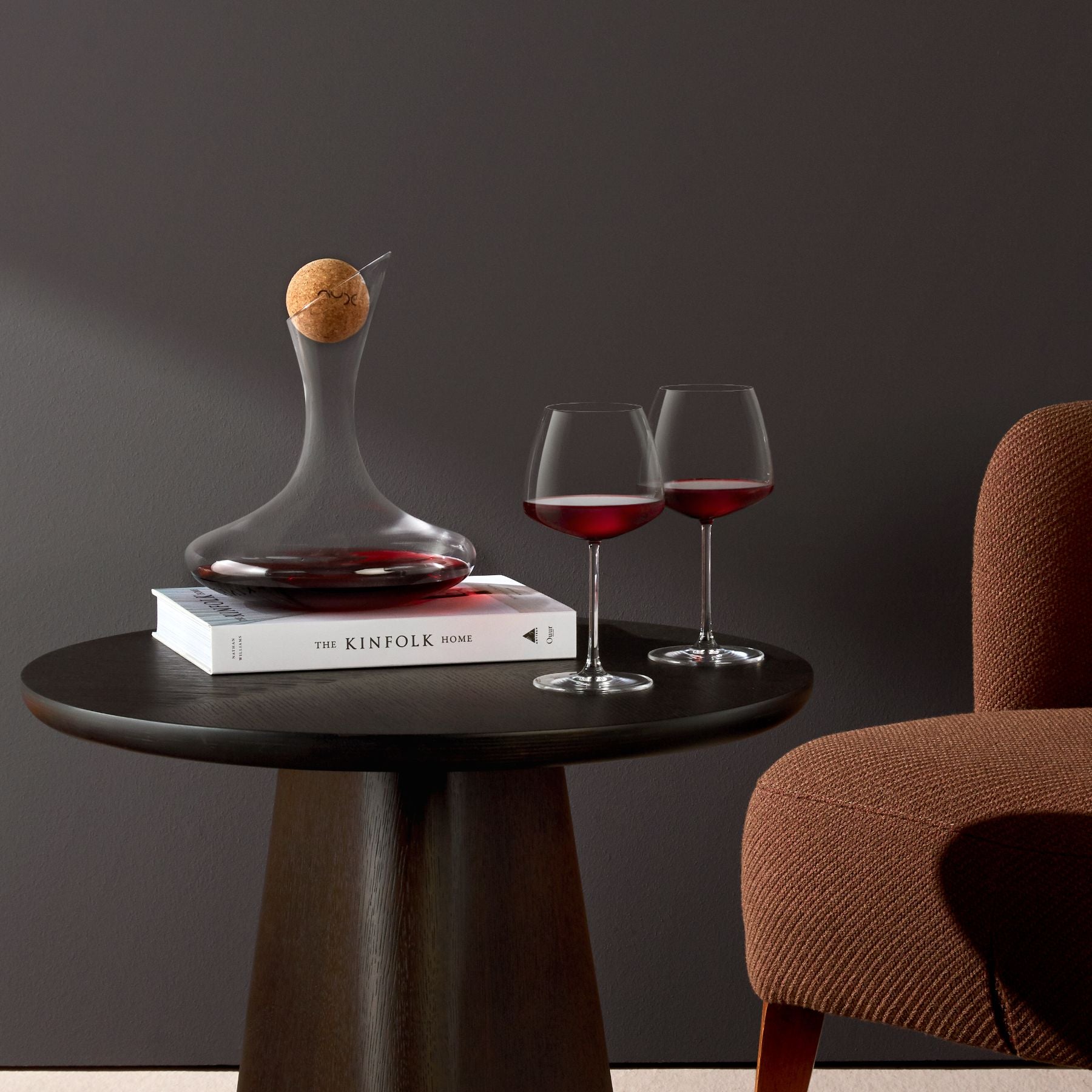 Mirage Set of Two Red Wine Glasses - Styled