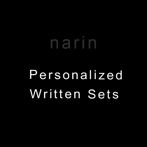 Personalized Written Sets