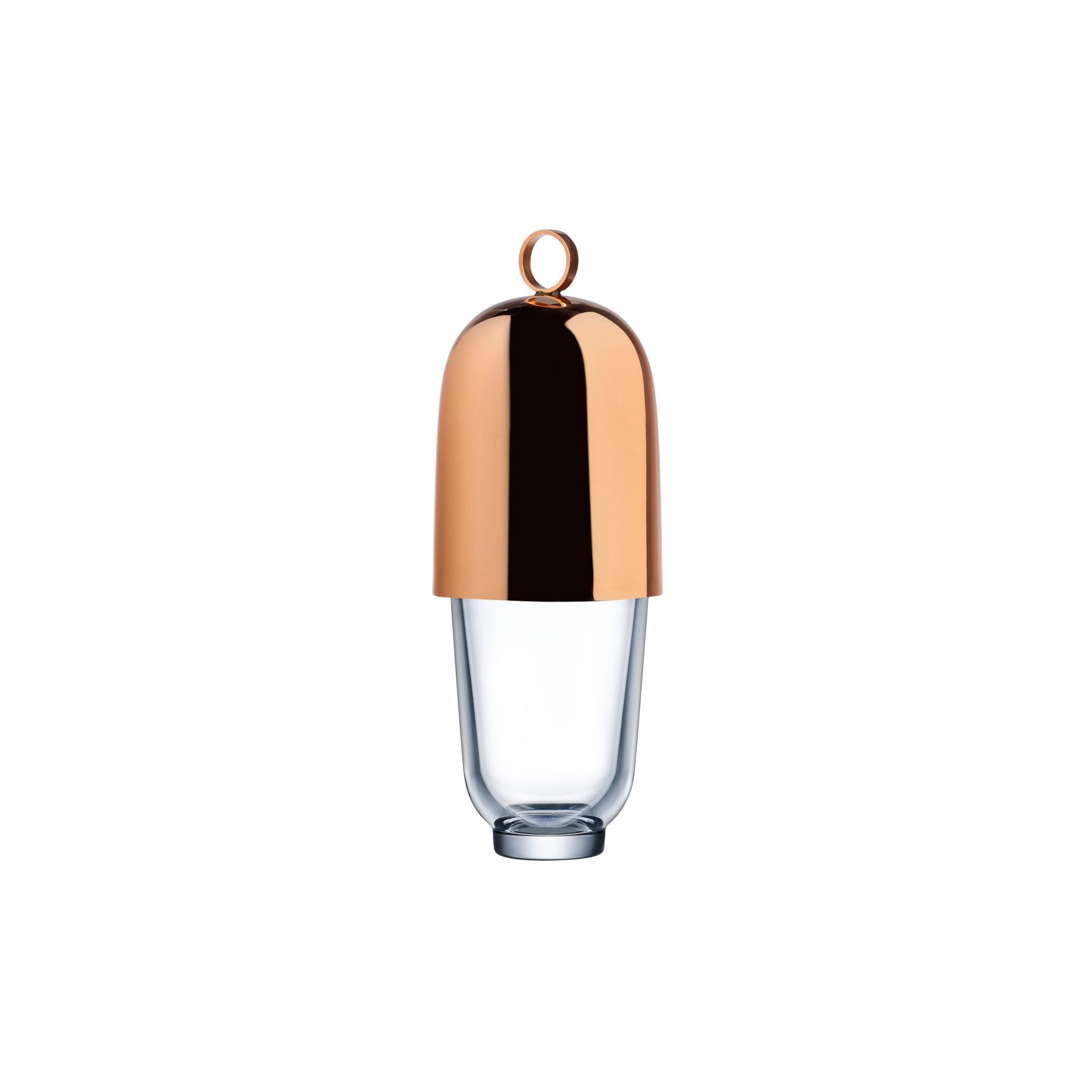 Nude Hepburn Crystal Shaker with Metal Top - Styled