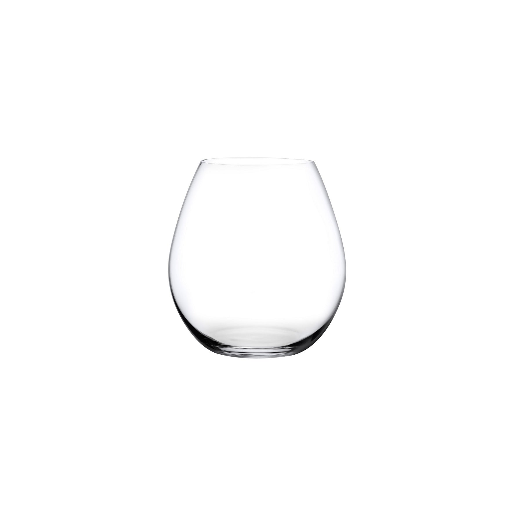 Pure Set of Four Burgundy Wine Glasses - Styled