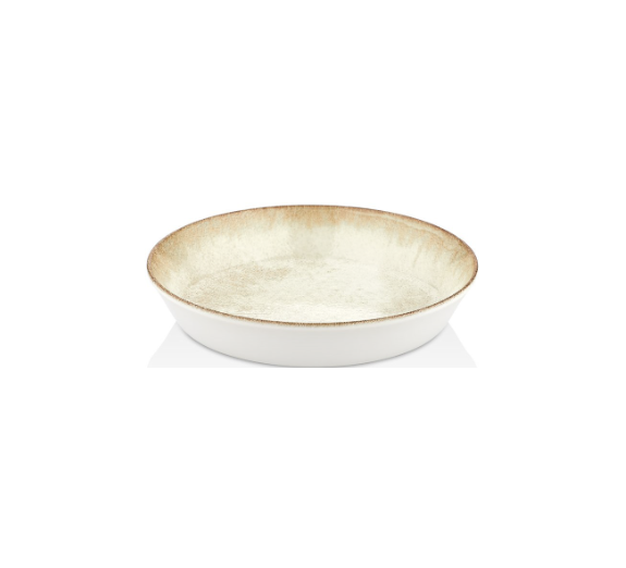 Smooth Ambience Yellow Deep Plate 13 cm (200 cc - Styled