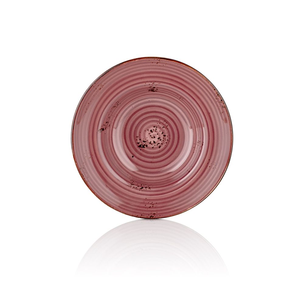 Rose Gastro Pasta Plate 25 cm (400 cc - Styled
