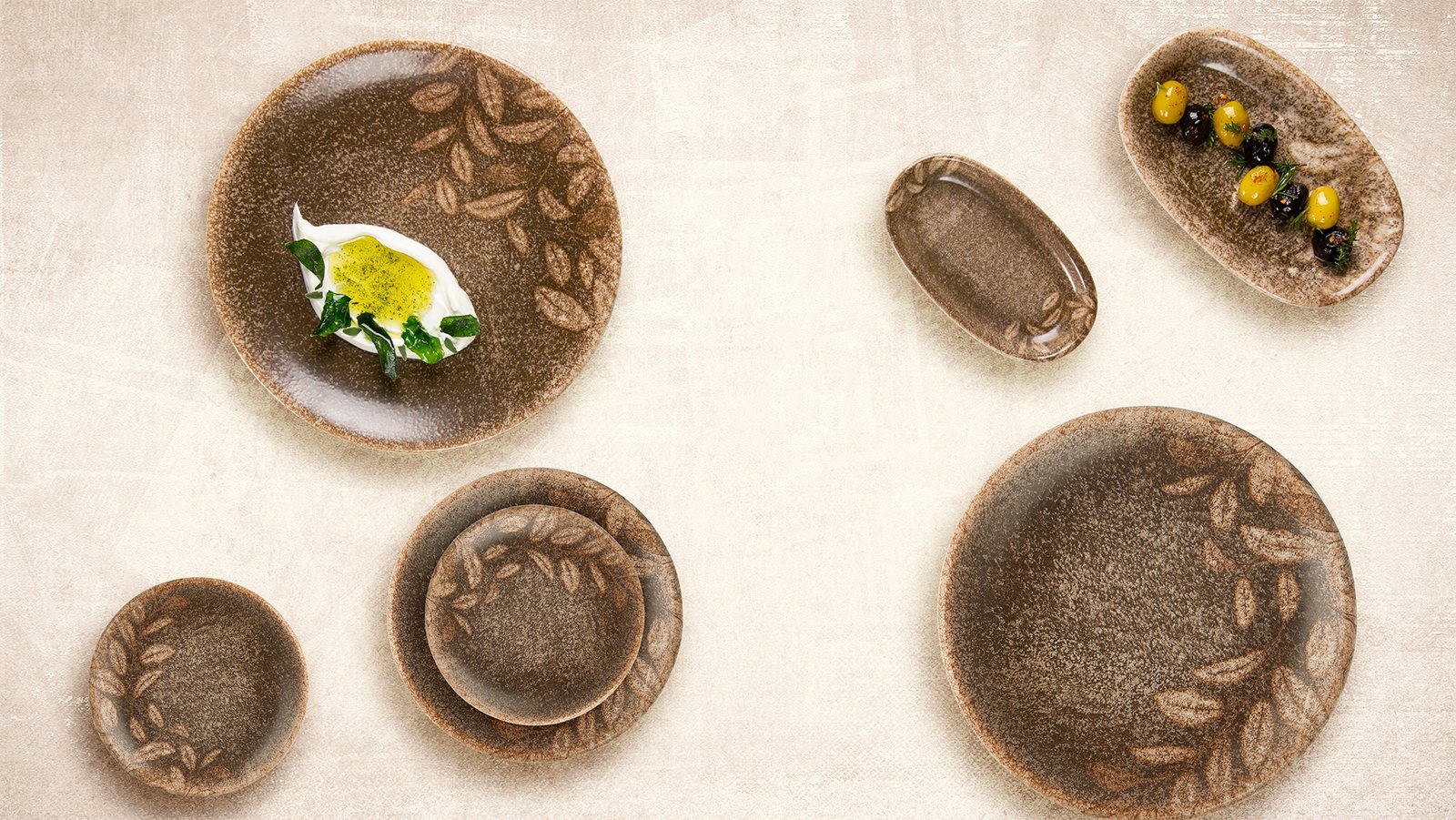 Lucca Arel Rectangular Plate 28 cm (24 x 15 - Styled