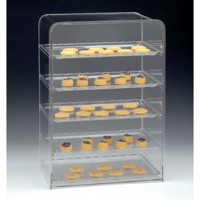 Alkan 2-Tier Buffet Stand with Curved Trays for hospitality & OS&E