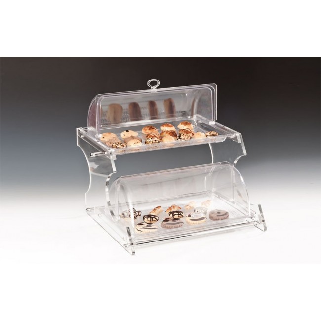 Alkan 3-Tier Buffet Stand with Polycarbonate Bowls Polycarbonate for hospitality & OS&E