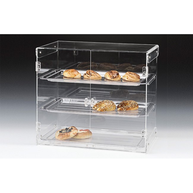 Alkan 3-Tier Buffet Stand with Polycarbonate Trays Polycarbonate for hospitality & OS&E