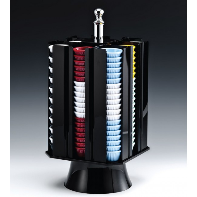 Alkan 3-Tier Rotating Condiment Stand for hospitality & OS&E