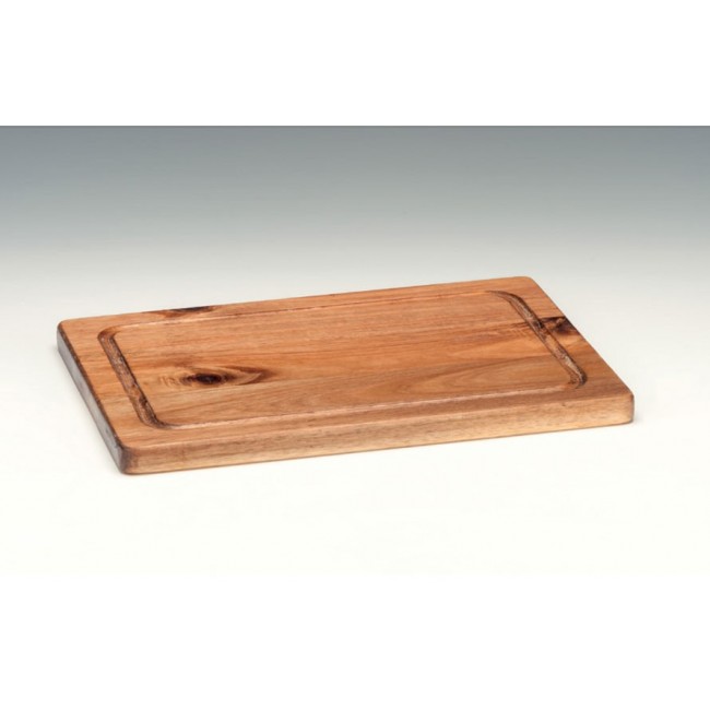 Alkan Acacia Wood Steak & Serving Board 33x23cm Acacia Wood for hospitality & OS&E