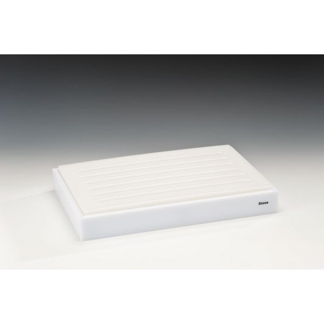 Alkan Acrylic Bread Board with Crumb Catcher - Black Acrylic for hospitality & OS&E