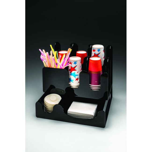 Alkan Acrylic Coffee Station Organizer Acrylic for hospitality & OS&E
