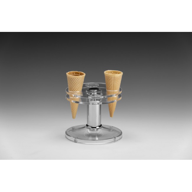 Alkan Acrylic Ice Cream Cone Holder / Stand Acrylic for hospitality & OS&E