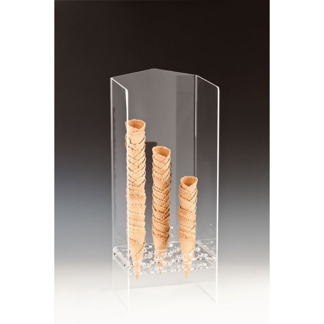 Alkan Acrylic Ice Cream Cone Holder Stand Acrylic for hospitality & OS&E