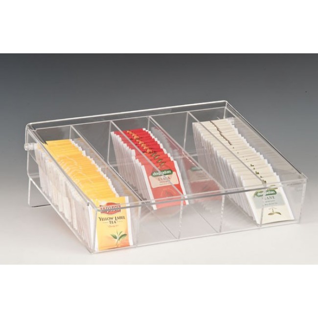 Alkan Acrylic Tea Bag & Condiment Holder Acrylic for hospitality & OS&E
