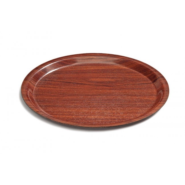 Alkan Alform Round Non-Slip Serving Tray 38cm for hospitality & OS&E