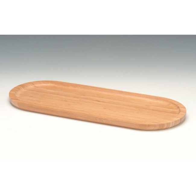 Alkan Bamboo Rectangular Serving Plate 19x48cm Bamboo for hospitality & OS&E