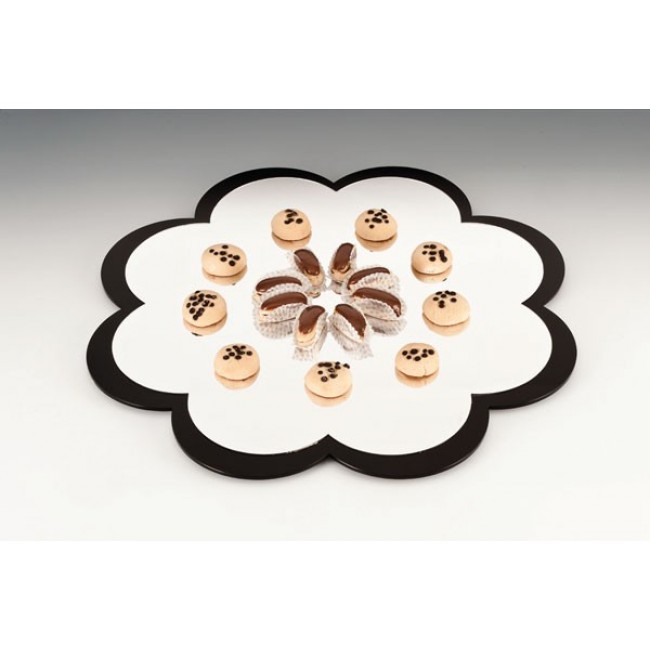 Alkan Daisy-Shaped Mirrored Display Stand 60cm for hospitality & OS&E