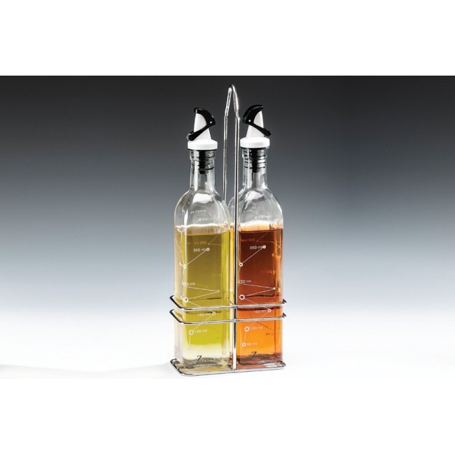 Alkan Glass Oil & Vinegar Cruet 500ml Glass for hospitality & OS&E