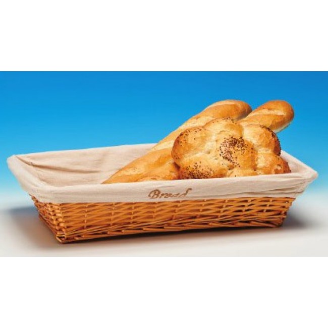 Alkan Large Woven Plastic Display Basket 55x34cm Woven Plastic for hospitality & OS&E