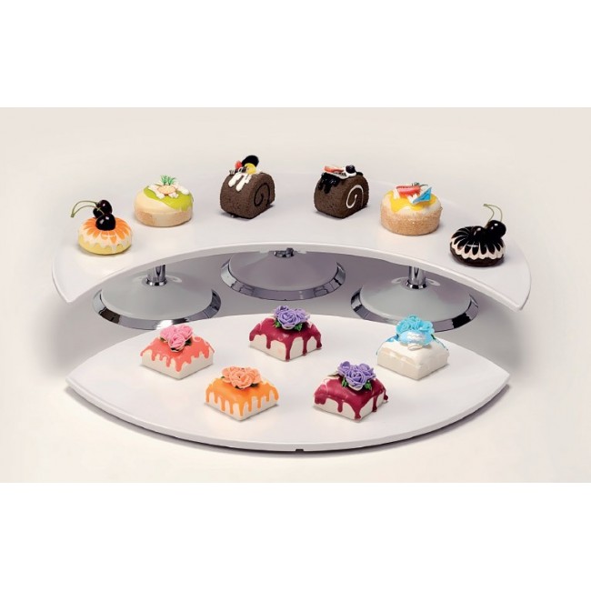Alkan Low Melamine Display Stand 60cm Melamine for hospitality & OS&E