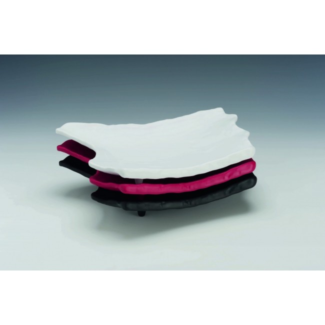 Alkan Matte Black Melamine Display Platter 23.5x36.5cm Melamine for hospitality & OS&E