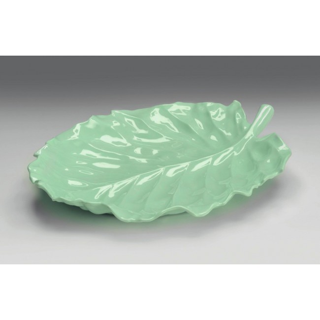 Alkan Melamine Leaf-Shaped Platter - Large 43x34cm Melamine for hospitality & OS&E