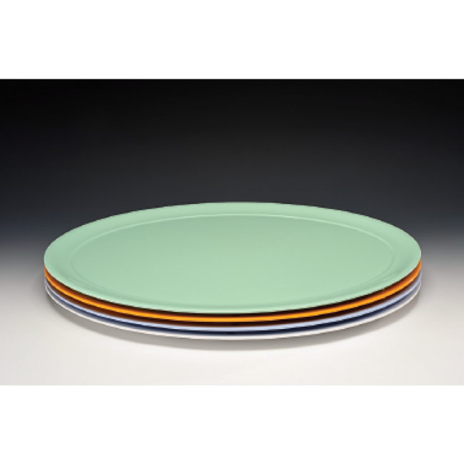 Alkan Melamine Rectangular Platter - Light Wood 55.5x42cm Melamine for hospitality & OS&E