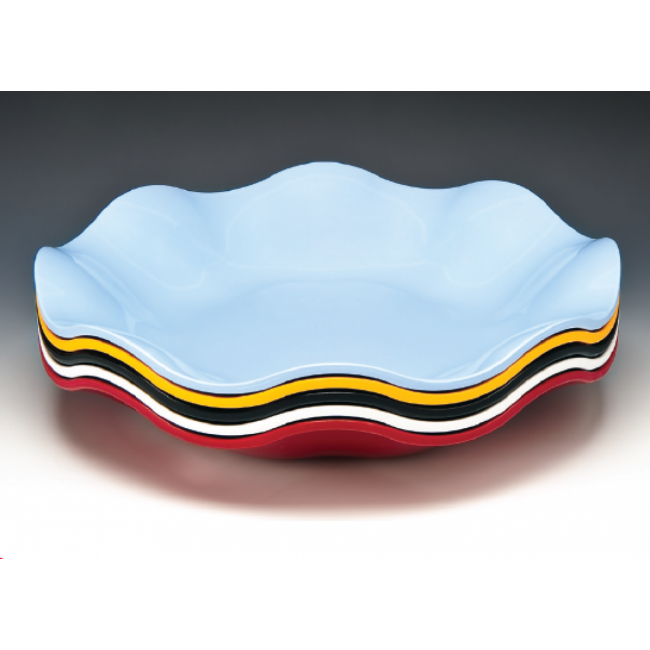 Alkan Melamine Round Display Platter 45cm Melamine for hospitality & OS&E