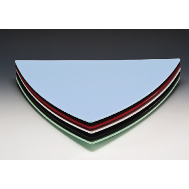 Alkan Melamine Wavy Round Platter 47.5cm Melamine for hospitality & OS&E