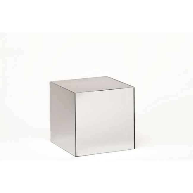 Alkan Mirrored Cube Riser 25cm for hospitality & OS&E