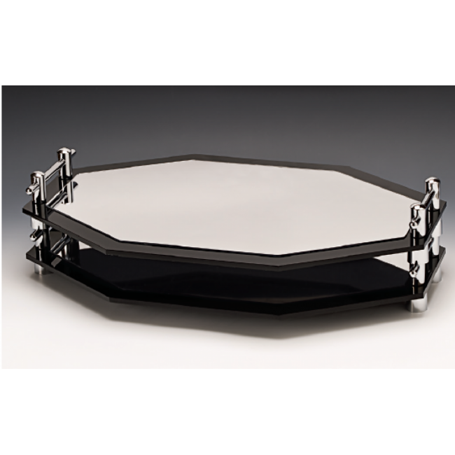 Alkan Octagon Acrylic Buffet Riser 60x40cm Acrylic for hospitality & OS&E