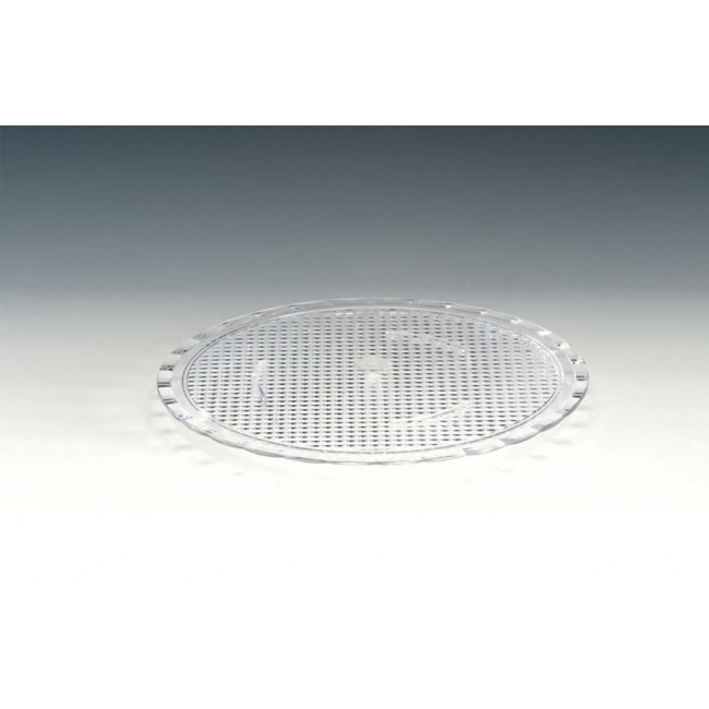 Alkan Polycarbonate Cake Stand Base - Black 23cm Polycarbonate for hospitality & OS&E