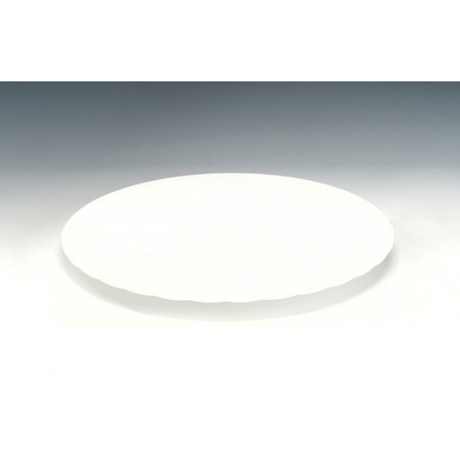 Alkan Polycarbonate Cake Stand Base - White 27cm Polycarbonate for hospitality & OS&E